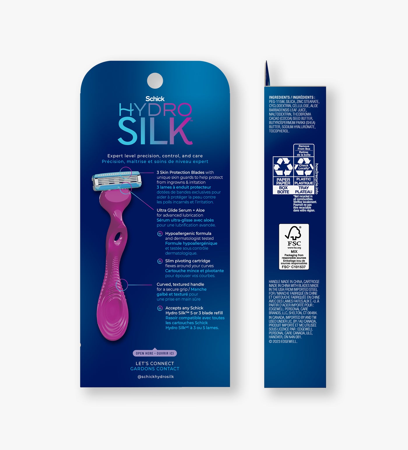 Hydro Silk® Ultimate Pubic Skin Protection Razor – Schick US