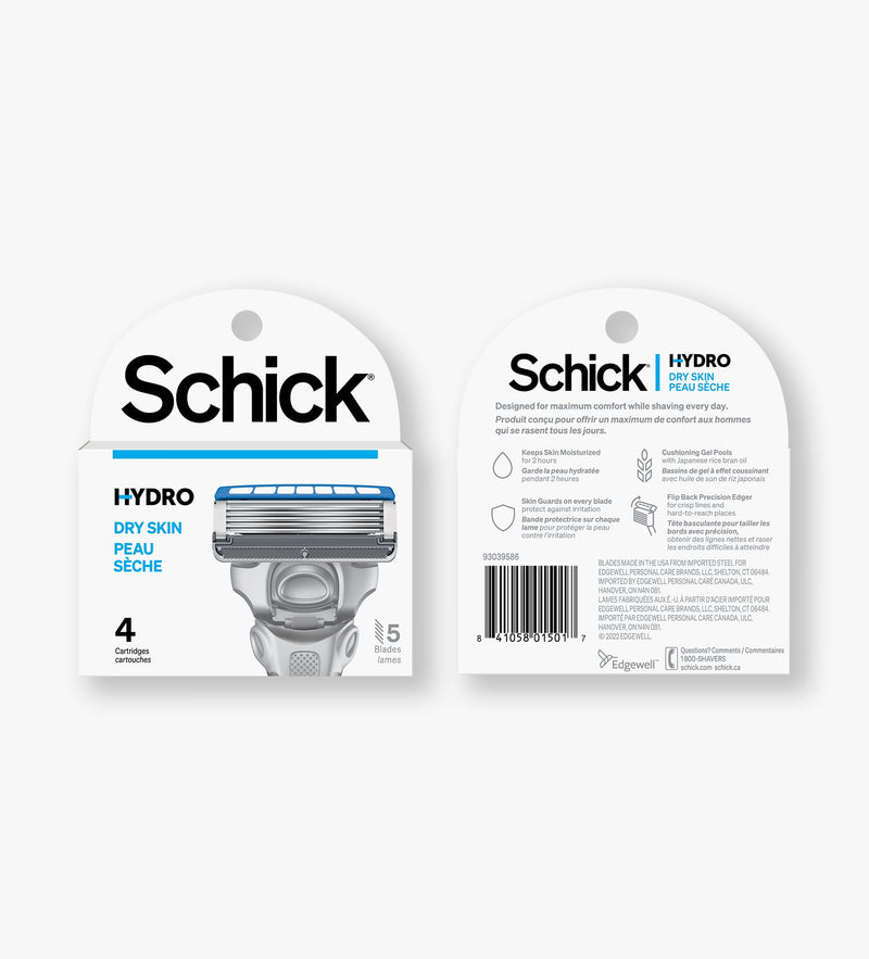 Schick Hydro 3 Shaving Cartridges, 5 ct - Fry's Food Stores
